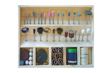 Sada nástrojů (103 ks) v dřevěném kufříku