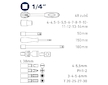 Gola sada FORTUM 31ks, 1/4