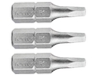 hrot čtverec sada 3ks, SQ 1x25mm, S2