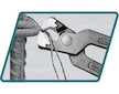 Kleště štípací rabicové, s izolací, industrial, 228mm, CrV