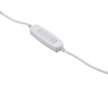 Lampa stolní s lupou, USB napájení, bílá, 2400lm, 3 barvy světla, 5x zvětšení