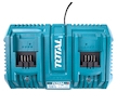 Nabíječka pro 2 baterie, 20V Li-ion, industrial