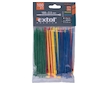 pásky stahovací barevné, 100x2,5mm, 100ks, (4x25ks), 4 barvy, nylon