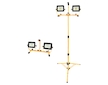 Reflektor LED, 2x2700lm, se stojanem 180cm