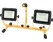 Reflektor LED, 2x2700lm, se stojanem 180cm