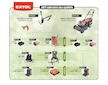 sekačka s pojezdem aku 60V, 51cm, BRUSHLESS, bez baterie a nabíječky