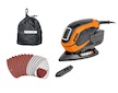 Vibrační bruska rohová 65W WORX Orange WX648