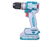 Vrtací šroubovák AKU s příklepem, brushless, 20V Li-ion (2x), industrial