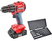 vrtací šroubovák aku s příklepem SHARE20V, BRUSHLESS, 2Ah (2×)