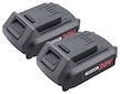 vrtací šroubovák aku s příklepem SHARE20V, BRUSHLESS, 2Ah (2×)
