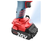 vrtací šroubovák aku s příklepem SHARE20V, BRUSHLESS, 2Ah