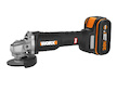 WX812 - Aku úhlová bruska 20V, 1x4.0Ah - Powershare