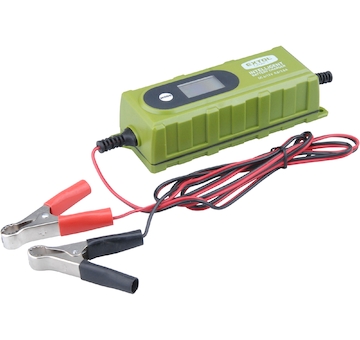 autonabíječka 6stupňová s LCD, řízená mikroprocesorem, 6/12V, 3,8A