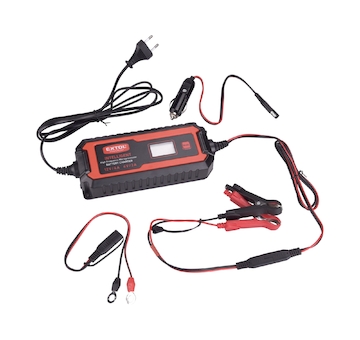 autonabíječka 9stupňová, řízená mikroprocesorem, 12V/6V, 4A