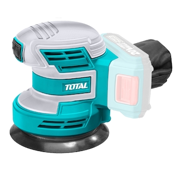 Bruska excentrická AKU, 125mm, 20V Li-ion, 2000mAh, industrial