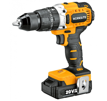 CD320H - Aku příklepová vrtačka Brushless 20V - Worksite