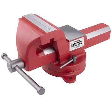 Dílenský svěrák stolní otočný s kovadlinou 150mm, SG Iron