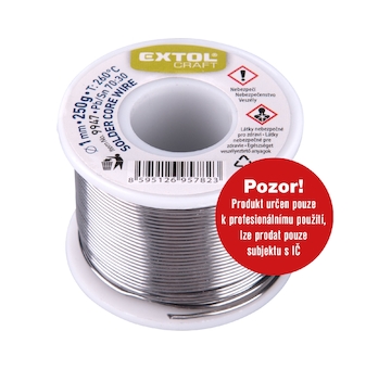 drát pájecí Sn30/Pb70, ∅1mm, 250g