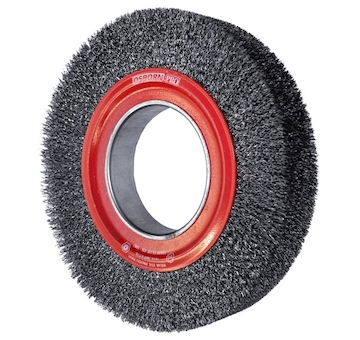 Drátěný kotouč vlnitý na ocel 250 x 30, Ø drátu 0,3 mm