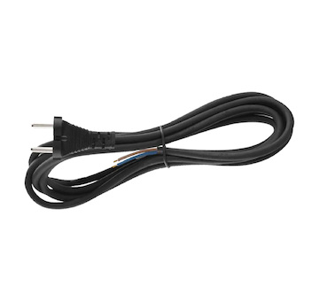 EMOS Flexo šňůra gumová/neopren černá | 3 m, 3x1,5 mm2