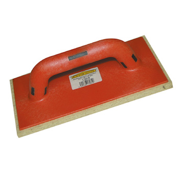 Hladítko plastové s bílou plstí 220x130x8mm