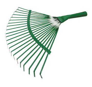 Hrábě lamelové 45 cm bez násady