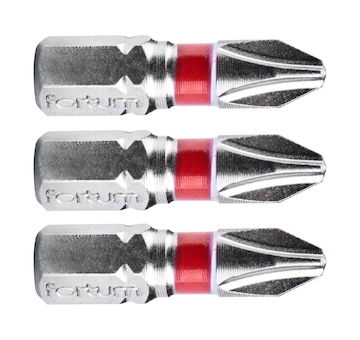 hrot křížový sada 3ks, PH 2x25mm, S2