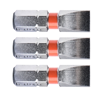 hrot plochý sada 3ks , 7x25mm, S2