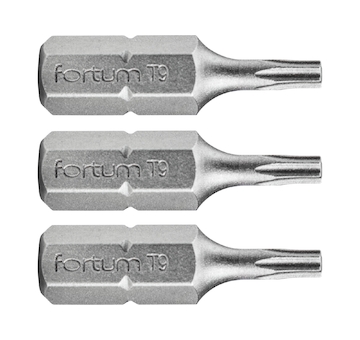 hrot TORX sada 3ks , T 9x25mm, S2