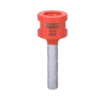 Korunka brusná diamantová, O 10mm, závit M14