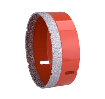 korunka vykružovací diamantová, O 110mm, závit M14