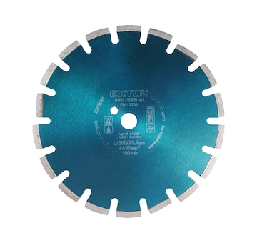 kotouč diamantový řezný segmentový na ASFALT, suché řezání, 300x25,4mm
