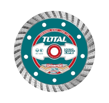 Kotouč diamantový řezný, Turbo, suché i mokré řezání, 125x22,2mm