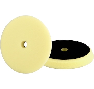 kotouč leštící pěnový, orbitální, T80, žlutý, ∅150x25mm, suchý zip ∅127mm