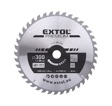 kotouč pilový s SK plátky, 300x2,2x30mm, 40T