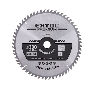 kotouč pilový s SK plátky, 300x2,2x30mm, 60T