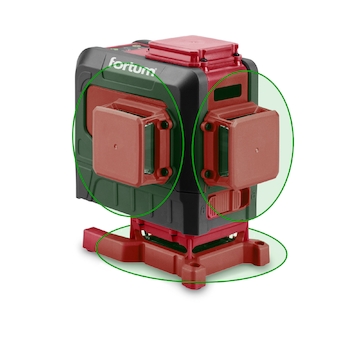 Křížový laser liniový 3D samonivelační FORTUM + Doprava a Dárek ZDARMA