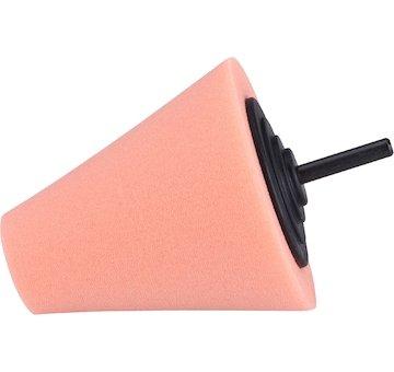 kužel leštící pěnový, T40, oranžový, ∅80mm, stopka 6mm