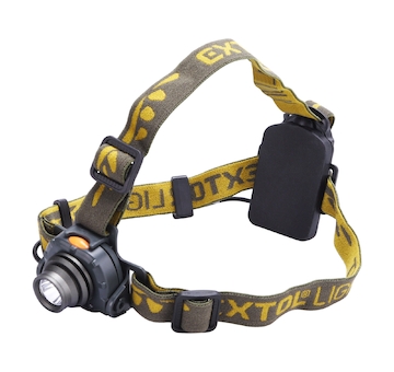 LED čelovka 120lm CREE se sensorem, CREE 3W XPE EXTOL LIGHT