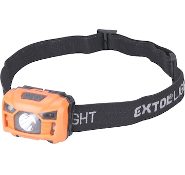LED čelovka dobíjecí EXTOL LIGHT 100lm, nabíjecí, USB, 3W