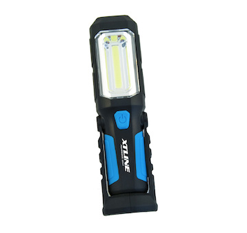 LED svítilna montážní s magnetem LED COB + 1 x LED 1W