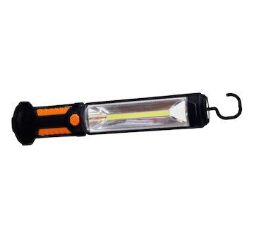 LED svítilna pracovní prodloužená COB-LED 5W + 5 LED