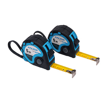 Metr svinovací 5m š.19mm plast-guma