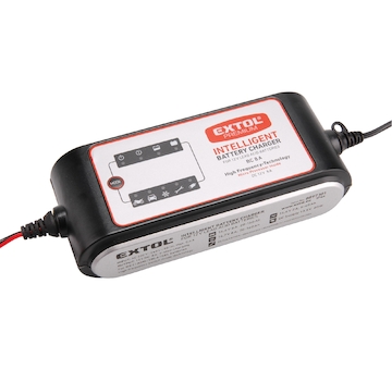 Nabíječka autobaterií 9stupňová, řízená mikroprocesorem, 12V, 8A