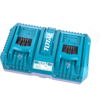 Nabíječka pro 2 baterie, 20V Li-ion, industrial