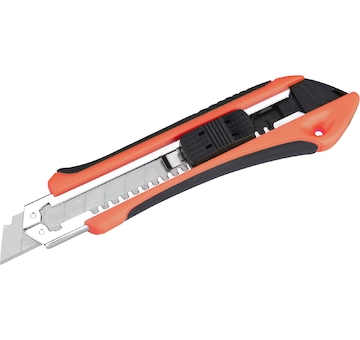 Nůž ulamovací s kovovou výstuhou a zásobníkem, 18mm Auto-lock