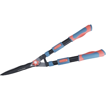 Nůžky na živý plot s vlnitým ostřím teleskopické, 690-890mm
