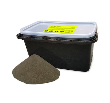 Pískovací směs - kbelík 15 kg, zrnitost 0,2-1,8 mm