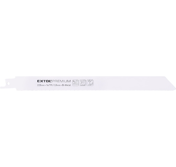 plátky do pily ocasky 3ks, 225x19x0,9mm, Bi-metal