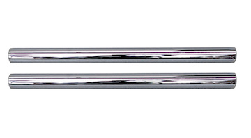 Pochromovaná sací trubice (2ks) průměr 35 mm